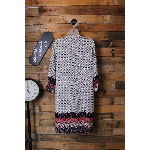 Collective Concepts women's multi patterned casual floral slip dress size Large - Picture 9 of 11